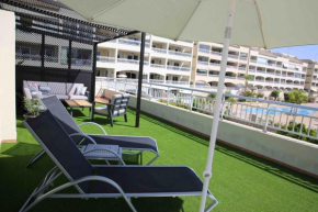 Oceanview Sundeck 1 bedroom appt 60m2 in San Remo with garage